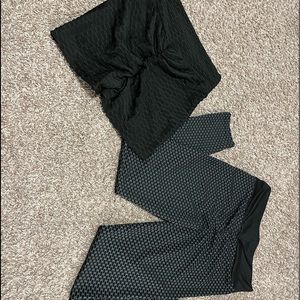 Them famous rutched work out pants